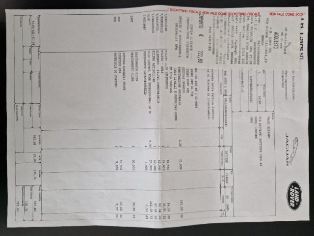 10/2015 LAND ROVER, Discovery